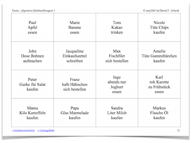 German grammar worksheets - Learn German Smarter