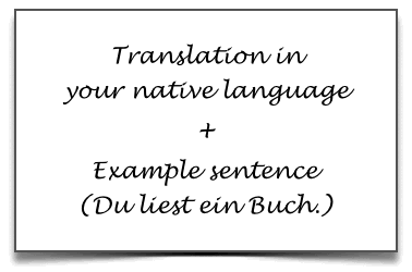 learn German verbs